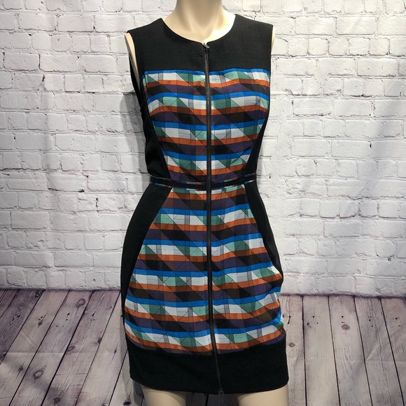 RACHEL Rachel Roy Dresses & Skirts - RACHEL Rachel Roy Geometric Print Dress Size 4